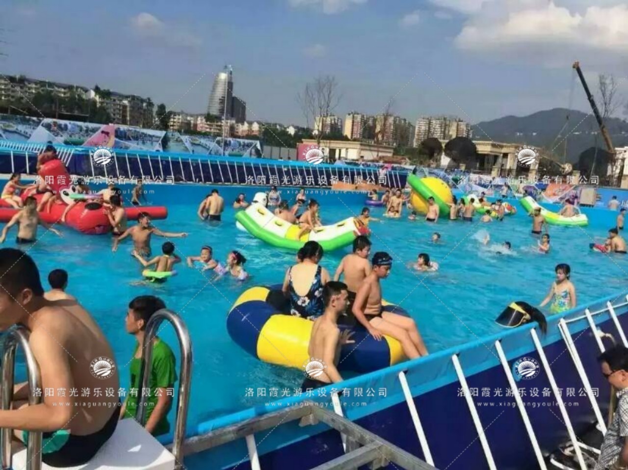 长丰镇充气游泳池